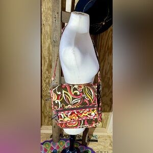 💥Vera Bradley Crossbody Messenger Bag - Puccini Pattern💥